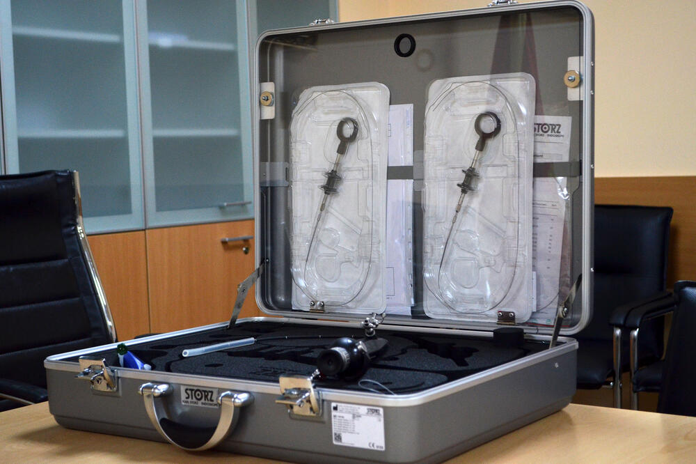 Donirani aparat, Foto: KCCG