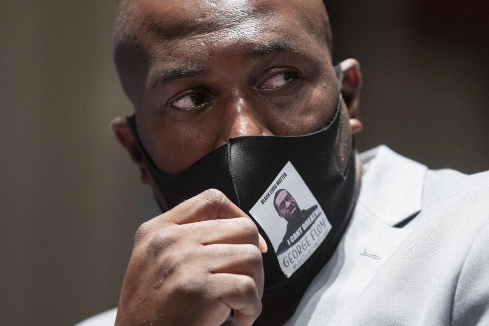 Brat ubijenog Džordža Flojda, Filins obratio se u Odboru za pravosuđe u Kongresu, Foto: Michael Reynolds/AP