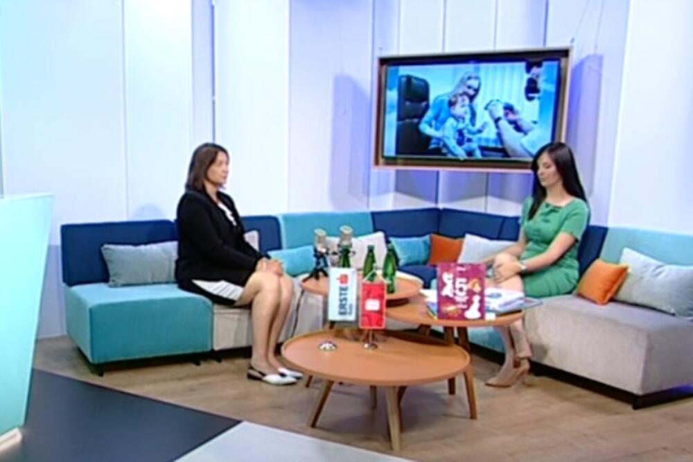 Jovović u studiju Boja jutra, Foto: TV Vijesti