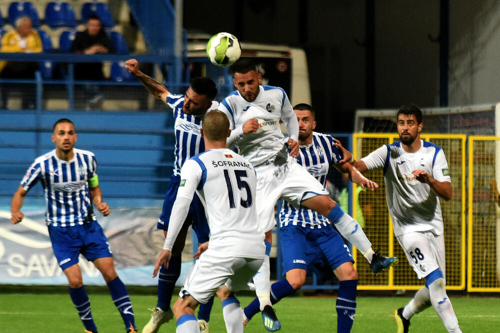 Sa utakmice Budućnost - Sutjeska, Foto: Boris Pejović