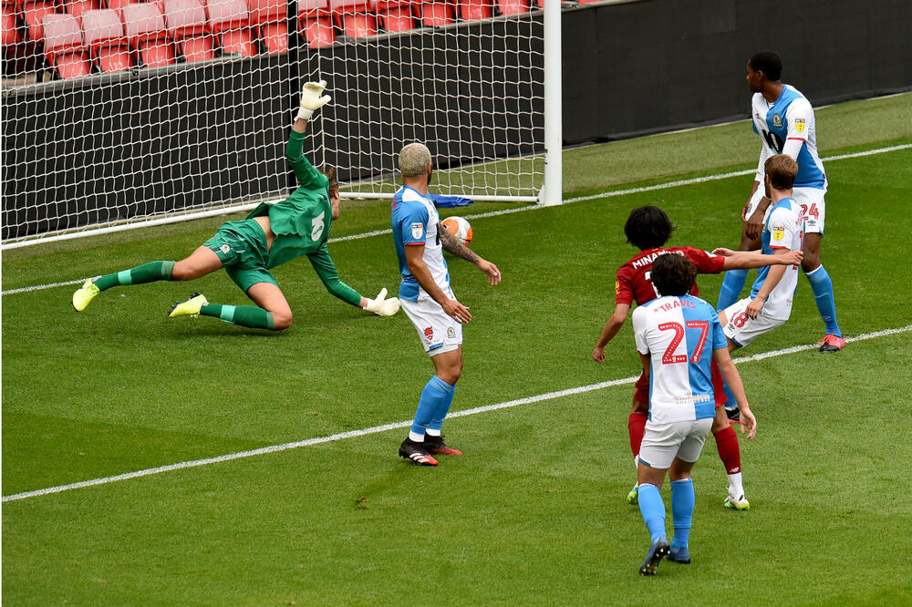 Takumi Minamino postiže treći gol na utakmici, Foto: Twitter