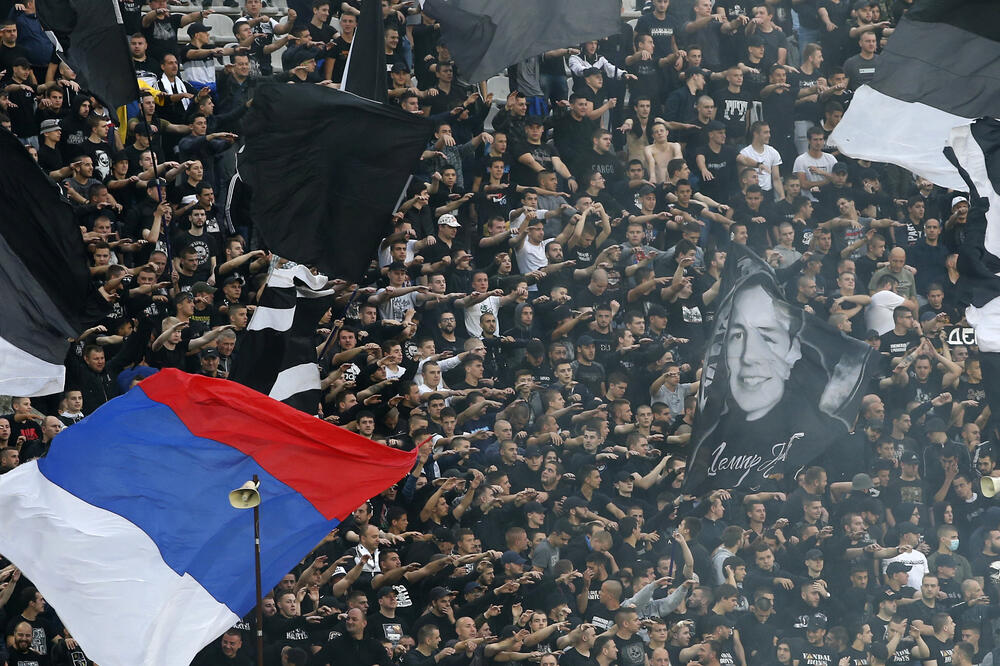Utakmici u Beogradu u srijedu je prisustvovalo 25.000 navijača, Foto: AP