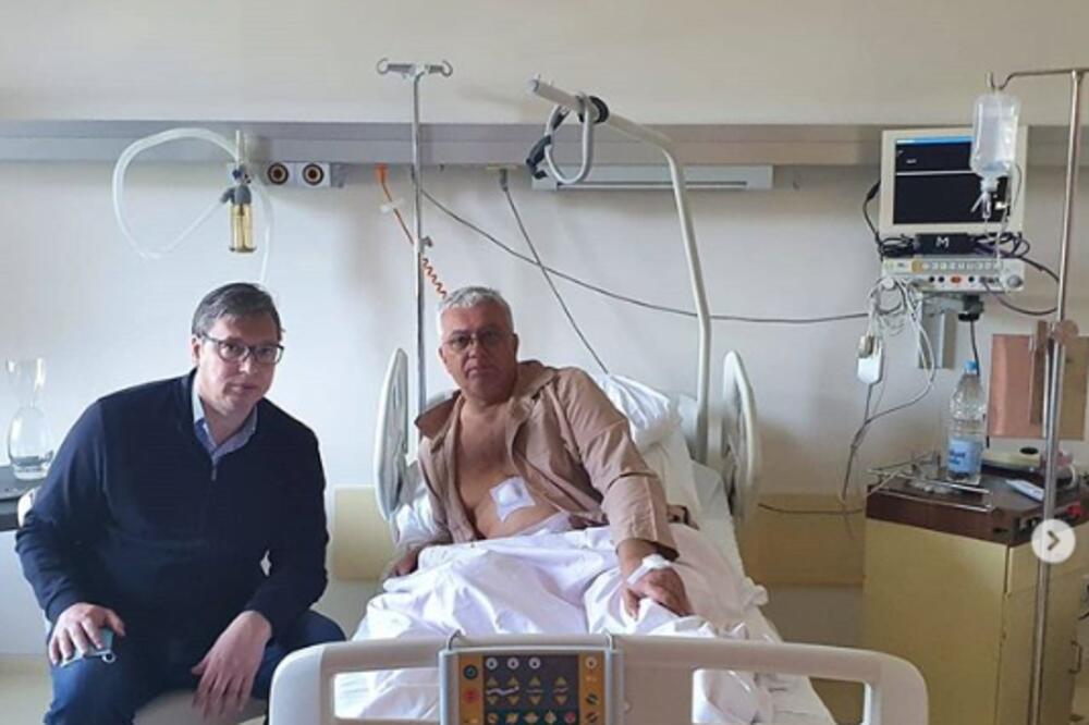 Vučić i Mandić, Foto: Instagram