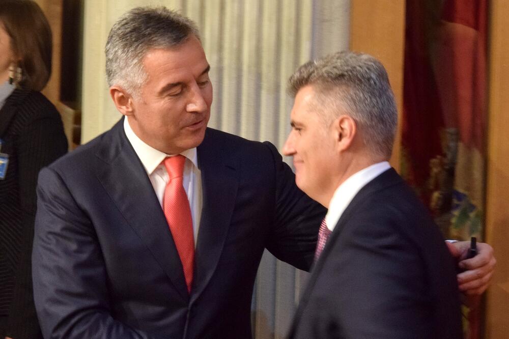Đukanović i Brajović, Foto: Boris Pejović