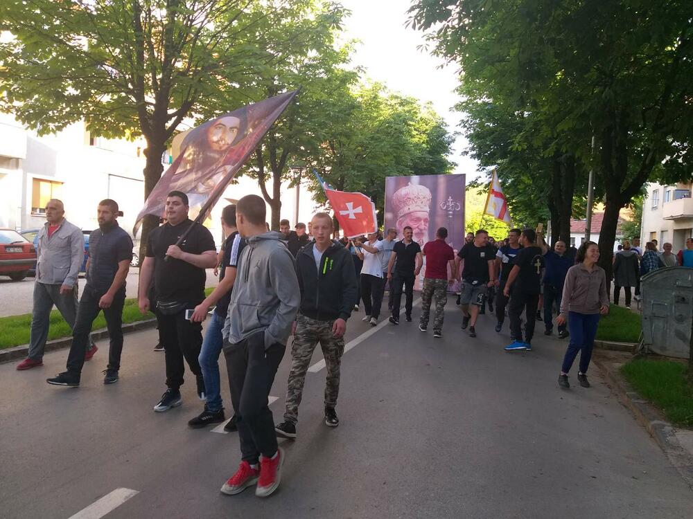 Protestna šetnja u Nikšiću