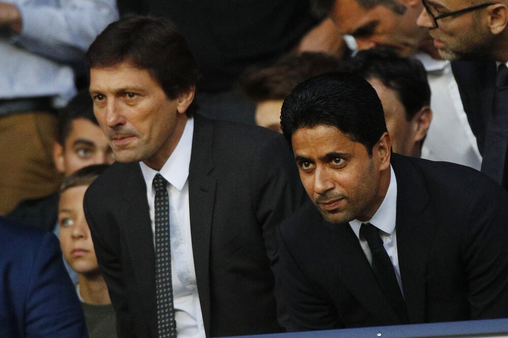 Leonardo i Naser Al Kelaifi, Foto: AP