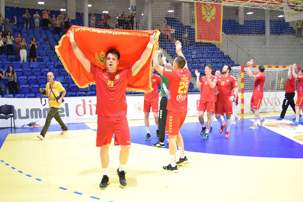 Crnogorski rukometaši, Foto: Zoran Djuric