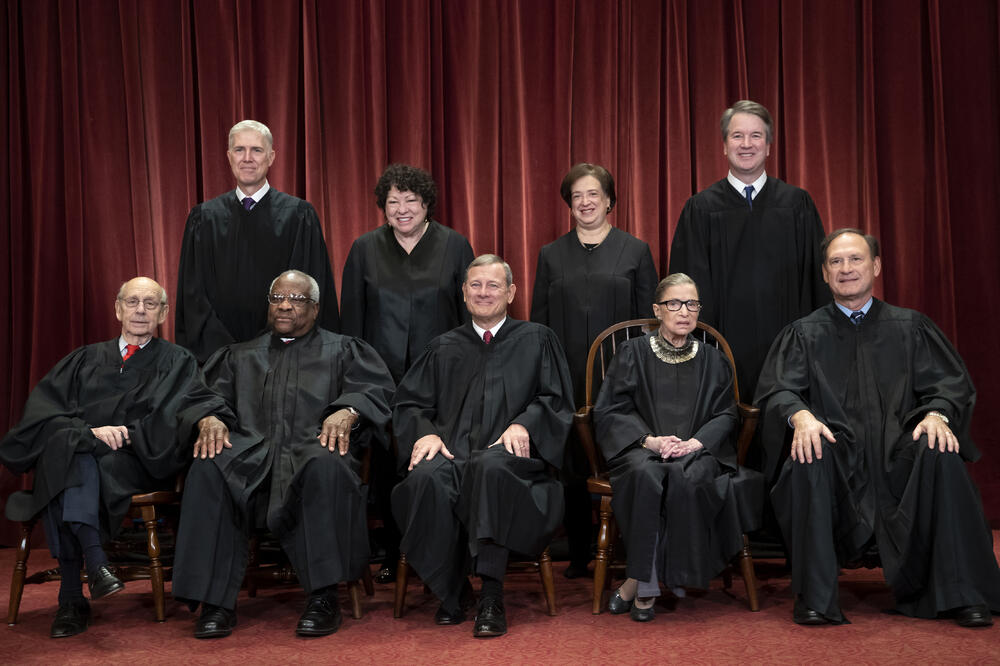 Članovi Vrhovnog suda SAD, Foto: AP