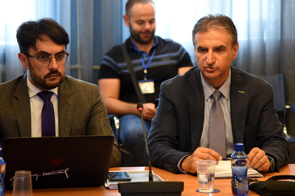 Zamjenik direktora IJZCG Senad Begić i Mugoša, Foto: Luka Zeković