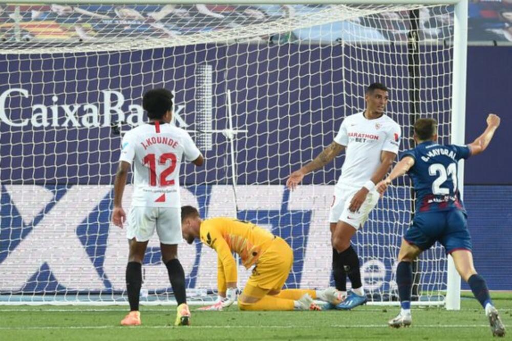 Gol Levantea za 1:1, Foto: Twitter