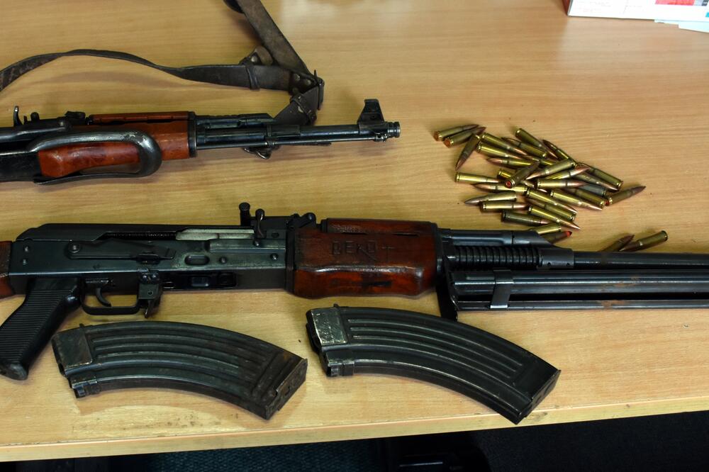Oduzeto oružje, Foto: Uprava policije