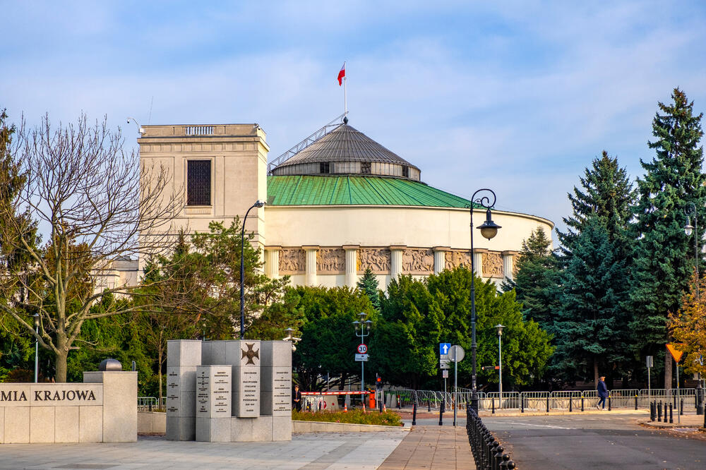 Sejm, Varšava, Foto: Shutterstock