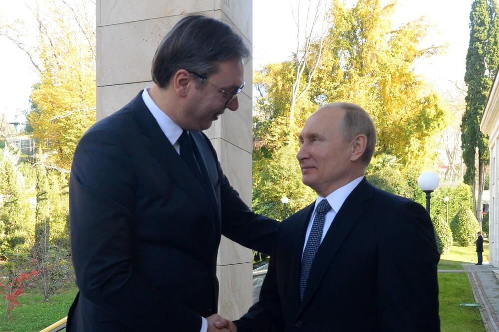 Vučić i Putin, Foto: Beta/AP