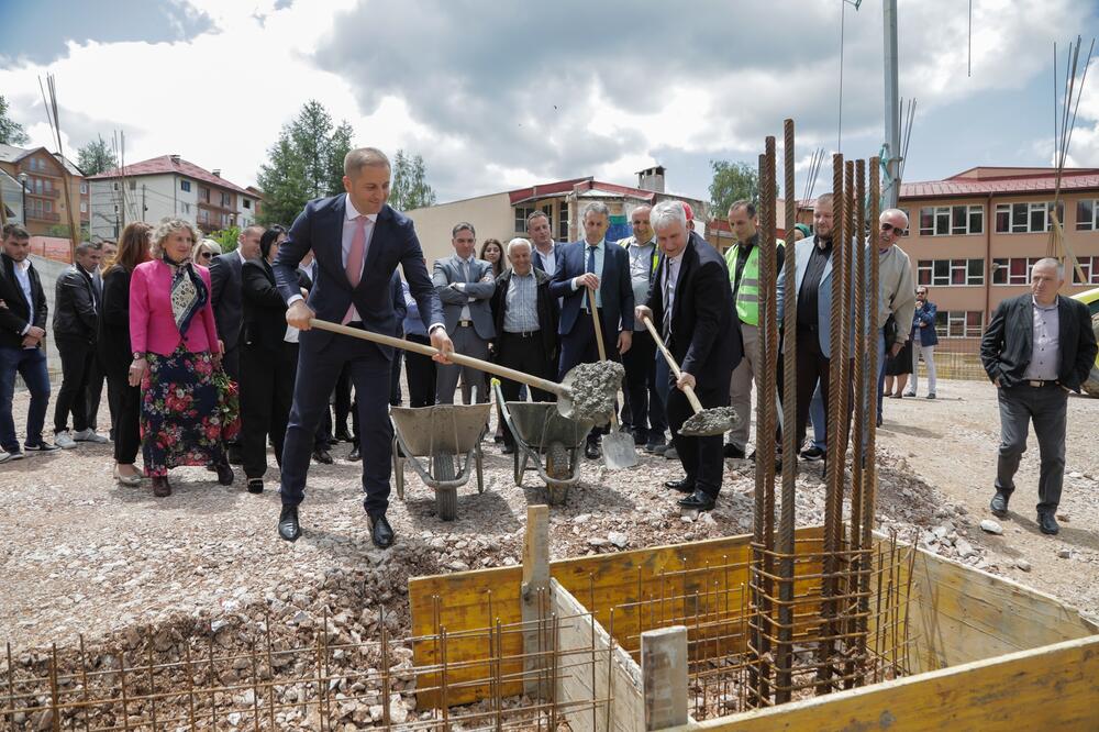 Sa polaganja kamena temeljca, Foto: Ministarstvo prosvjete