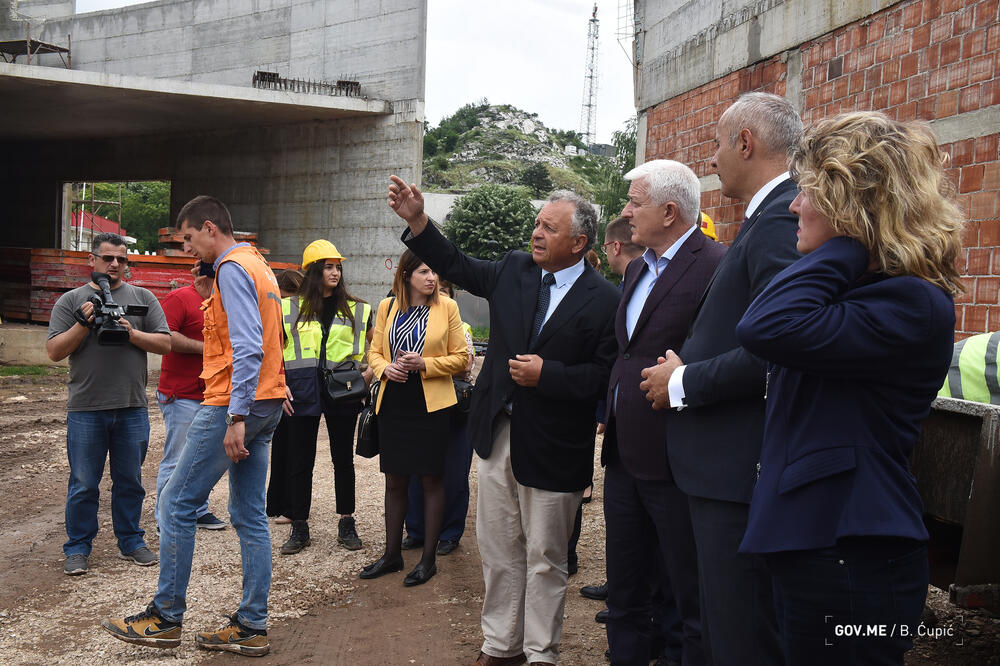 Marković obišao radove, Foto: Gov.me