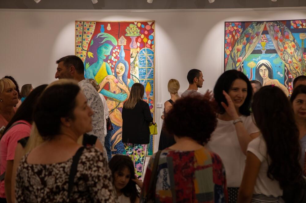 Sa otvaranja izložbe u Modernoj galeriji, Foto: Samir Lačević