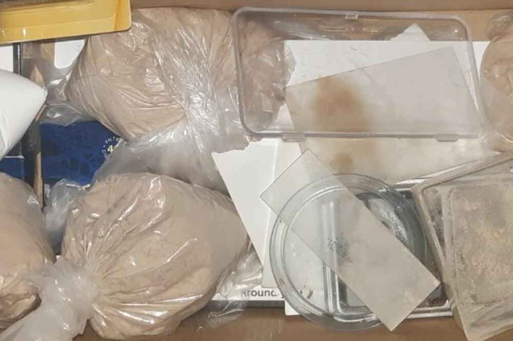 Heroin oduzet od Brajovića, Foto: Uprava policija