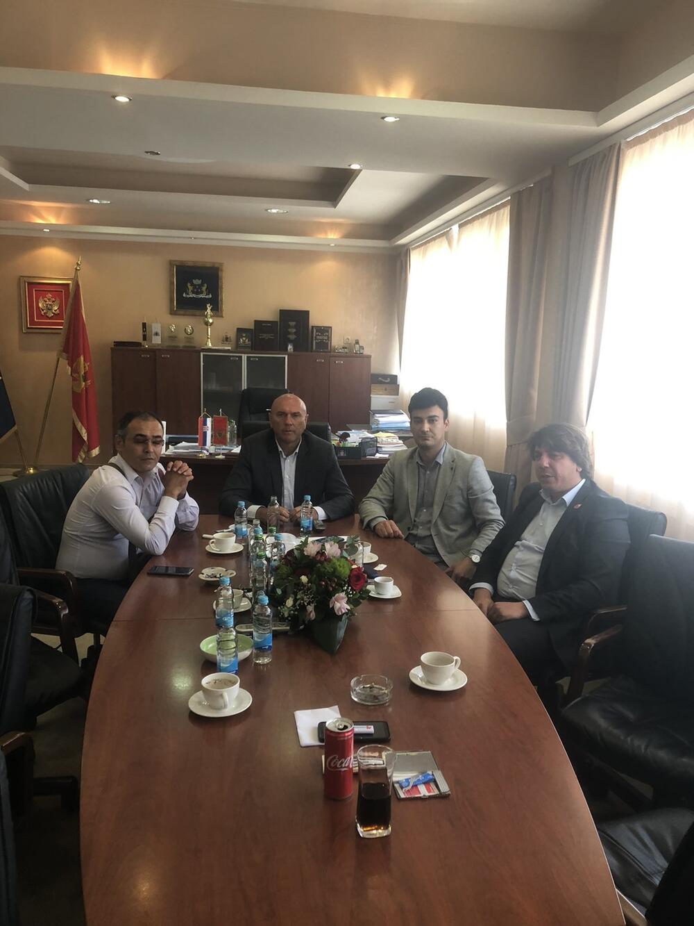 Carević i Radović sa saradnicima 