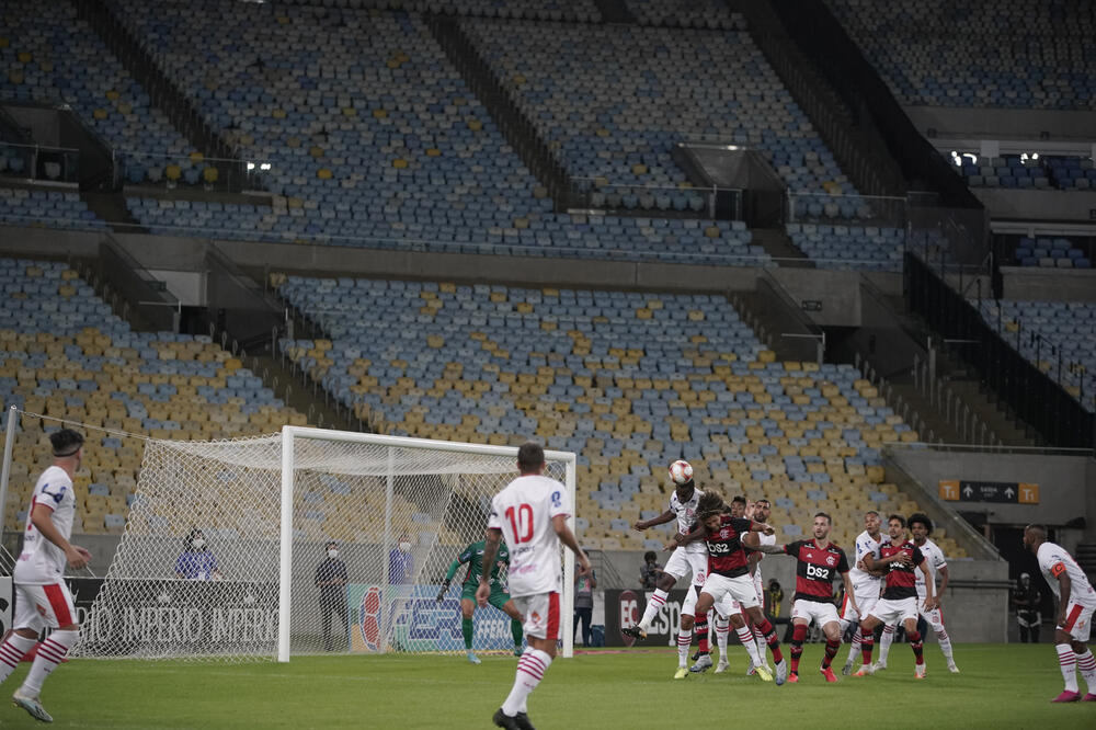Sa meča Flamengo - Bangu, Foto: AP