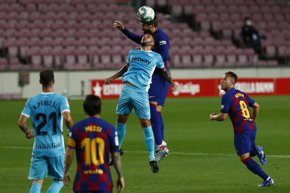 Sa meča Barselona - Sevilja, Foto: AP