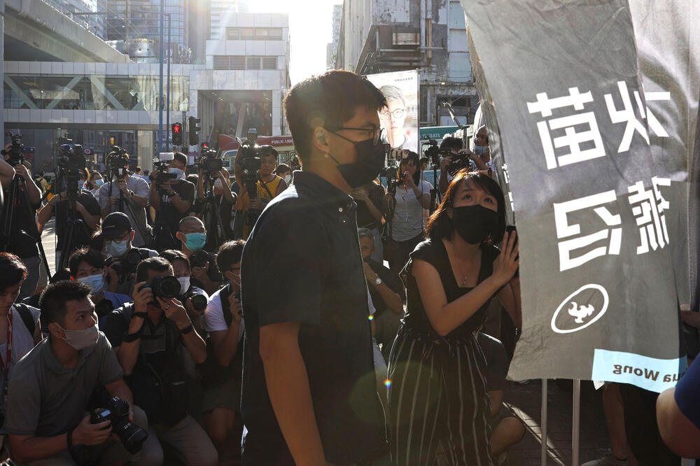 Novi biro će uticati na demonstracije: Detalj sa jednog od protesta, Foto: Kin Cheung/AP