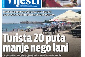 Naslovna strana 21. jun 2020.