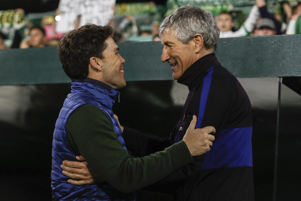 Rubi je dobio Real ove sezone na čemu mu je čestitao Setjen, Foto: Beta/AP