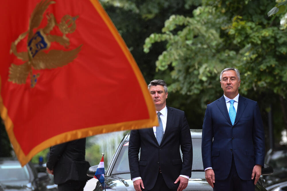 Milanović i Đukanović, Foto: Savo Prelević