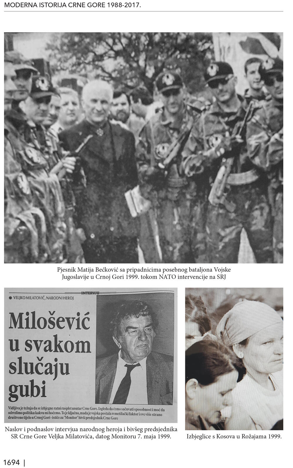 <p>Trotomna "Moderna istorija Crne Gore" je kapitalno djelo od preko hiljadu i sedamsto stranica, knjiga koja osvjetljava sve ključne događaje u prelomnim decenijama po sudbinu Crne Gore</p>