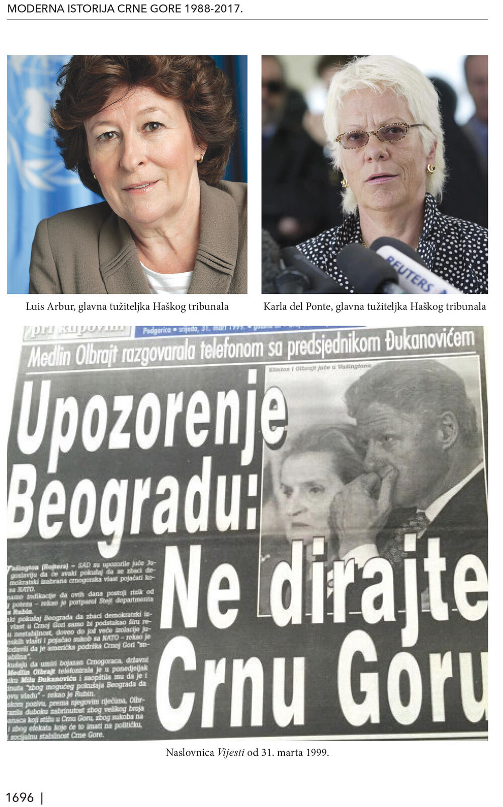 <p>Trotomna "Moderna istorija Crne Gore" je kapitalno djelo od preko hiljadu i sedamsto stranica, knjiga koja osvjetljava sve ključne događaje u prelomnim decenijama po sudbinu Crne Gore</p>