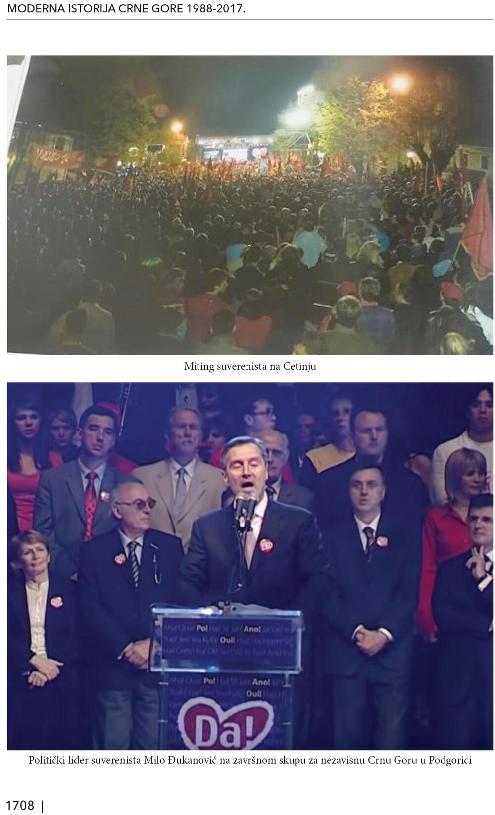 <p>Trotomna "Moderna istorija Crne Gore" je kapitalno djelo od preko hiljadu i sedamsto stranica, knjiga koja osvjetljava sve ključne događaje u prelomnim decenijama po sudbinu Crne Gore</p>