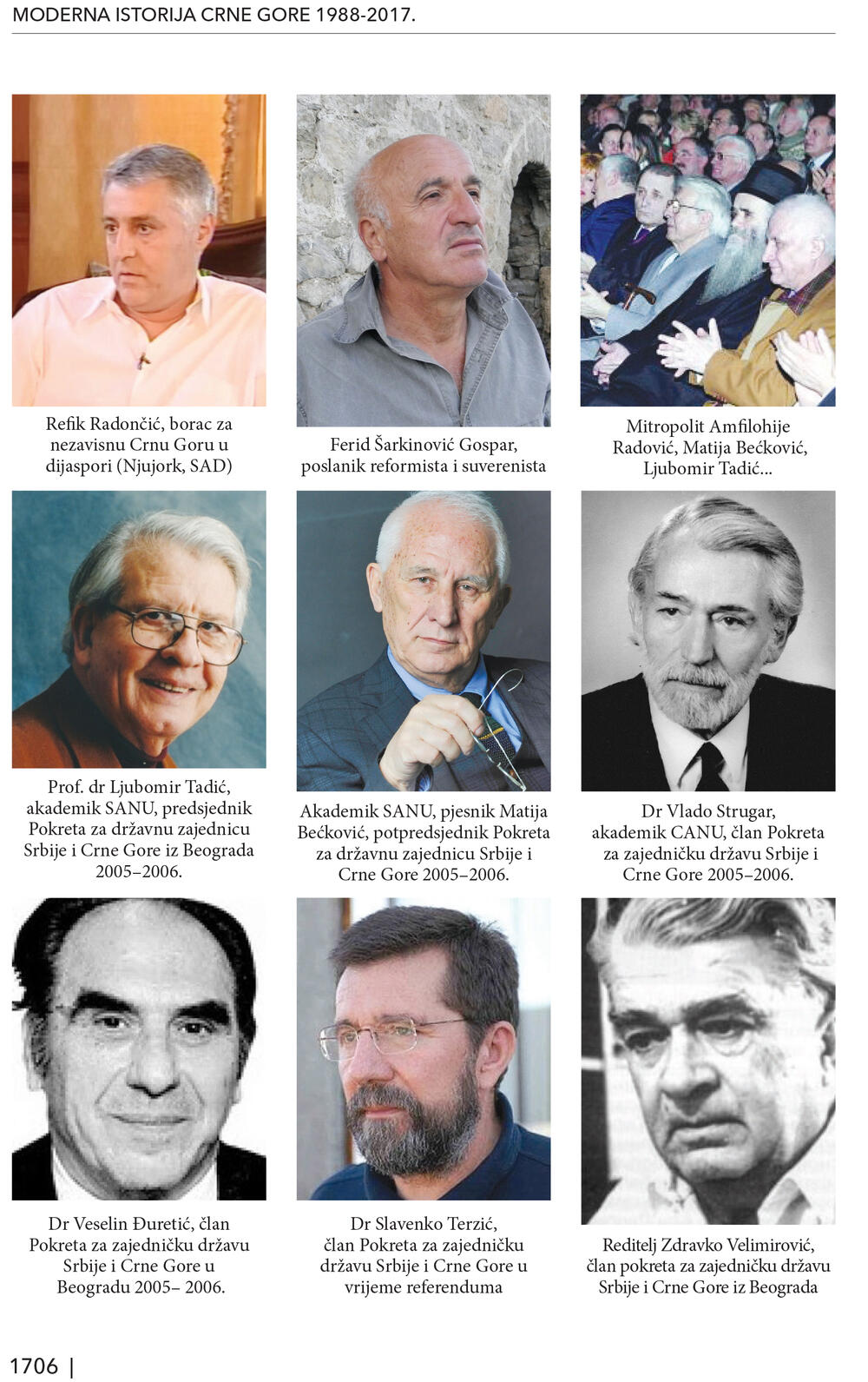 <p>Trotomna "Moderna istorija Crne Gore" je kapitalno djelo od preko hiljadu i sedamsto stranica, knjiga koja osvjetljava sve ključne događaje u prelomnim decenijama po sudbinu Crne Gore</p>