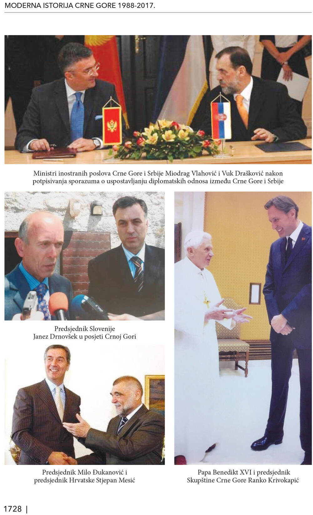 <p>Trotomna "Moderna istorija Crne Gore" je kapitalno djelo od preko hiljadu i sedamsto stranica, knjiga koja osvjetljava sve ključne događaje u prelomnim decenijama po sudbinu Crne Gore</p>