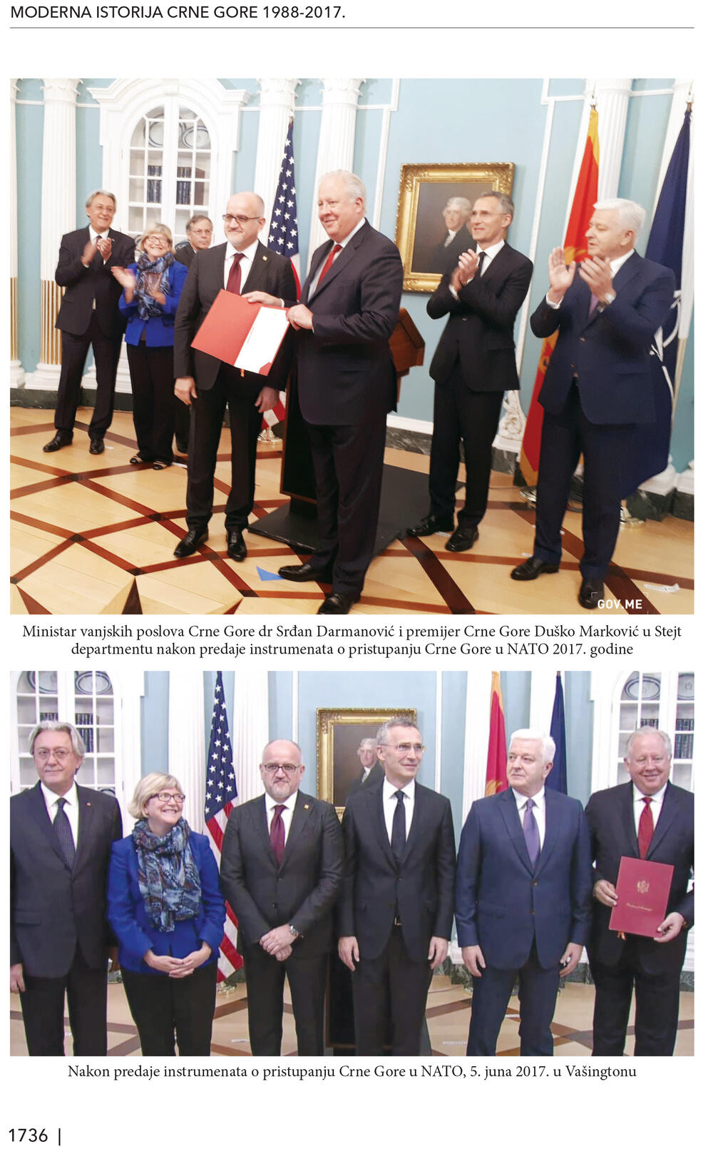 <p>Trotomna "Moderna istorija Crne Gore" je kapitalno djelo od preko hiljadu i sedamsto stranica, knjiga koja osvjetljava sve ključne događaje u prelomnim decenijama po sudbinu Crne Gore</p>