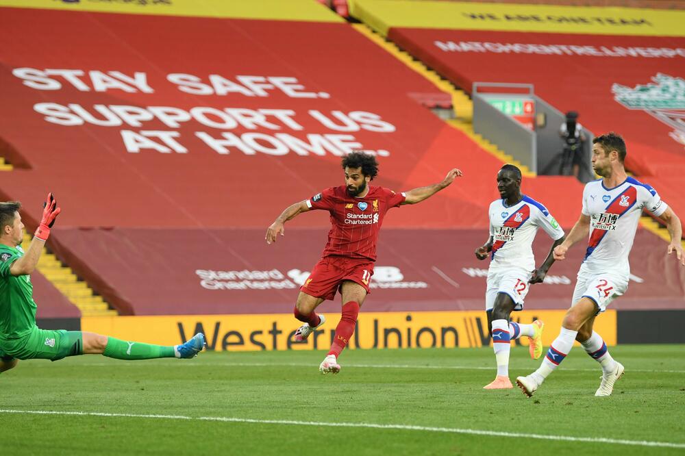 Gol i asistencija Salaha, Foto: Flashscore.com