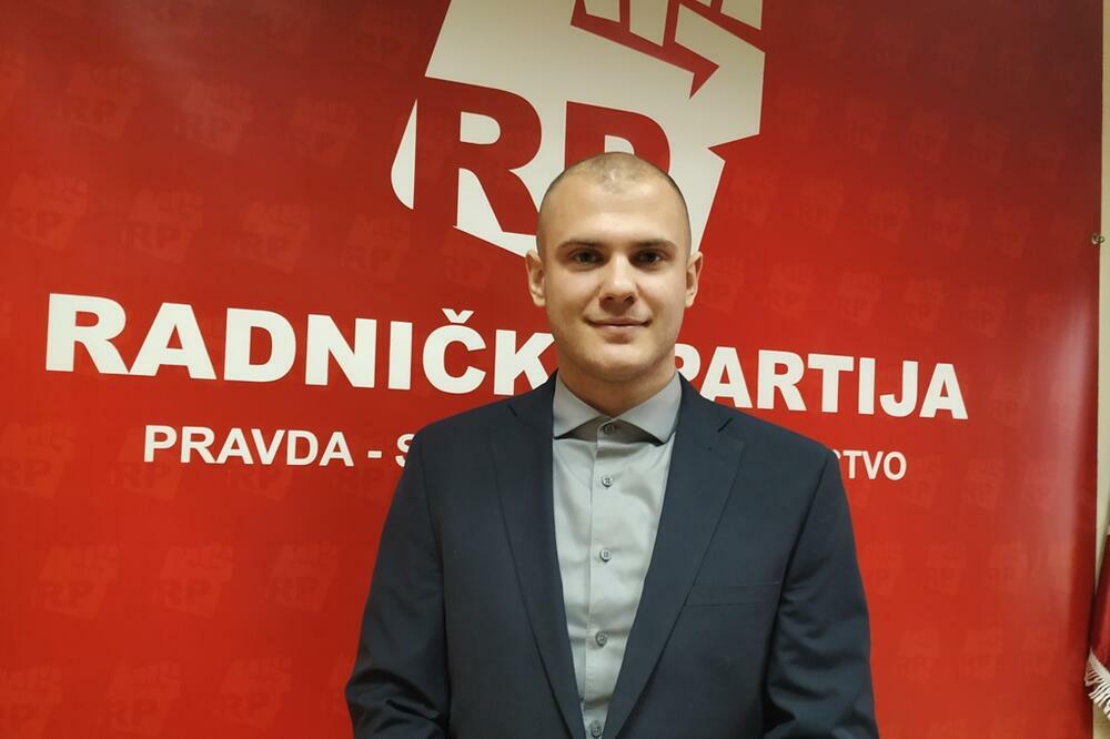 Vučinić, Foto: Radnička partija