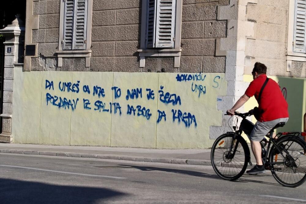 Grafit u Splitu, Foto: Printscreen