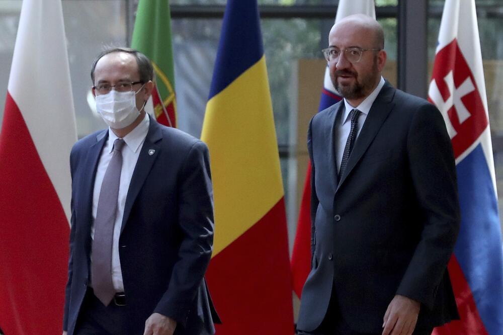 Hoti i Mišel u Briselu, Foto: AP Photo