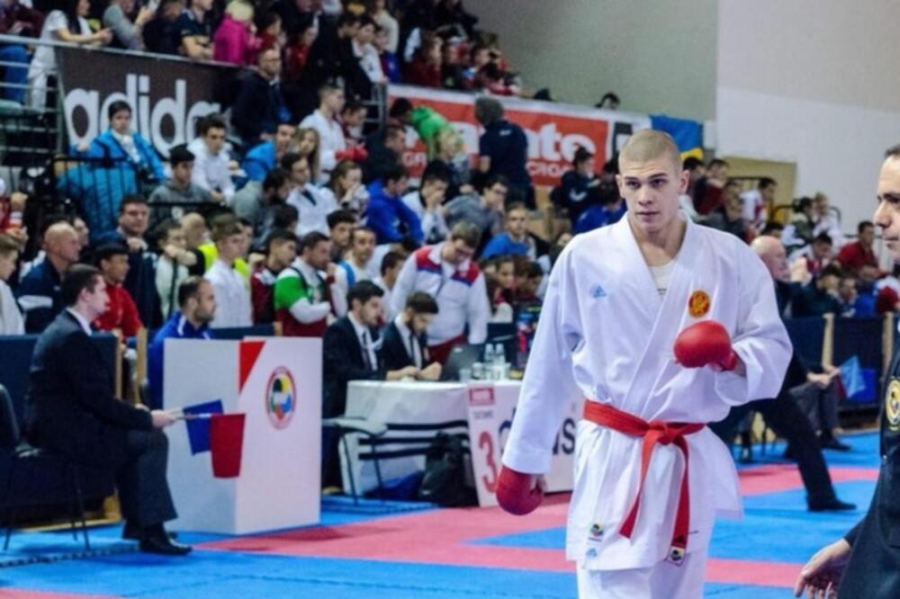 Karatista Bojan Bošković jedini je imao vizu na prethodnim OIM u Buenos Ajresu, Foto: Karate savez Crne Gore