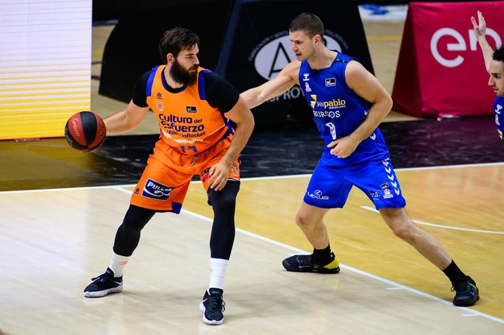 Kapiten Valensija Bojan Dubljević, Foto: Valencia Basket