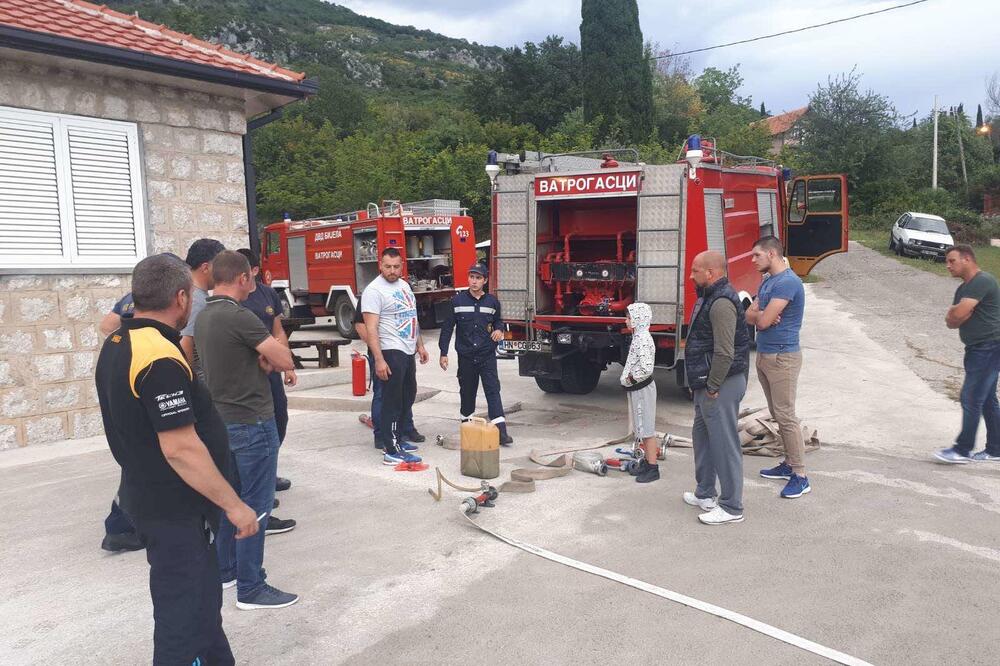 Za početak 20 dobrovoljaca: DVD Prijevor, Foto: Opština Herceg Novi