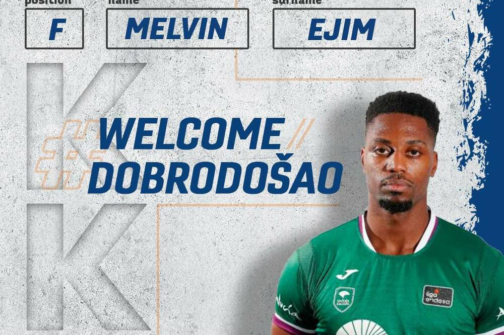 Melvin Edžim, Foto: KK Budućnost Voli