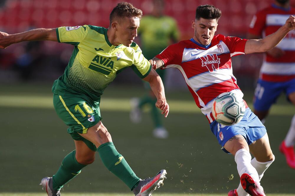De Blasis postiže prvi pogodak za Eibar, Foto: Flashscore.com