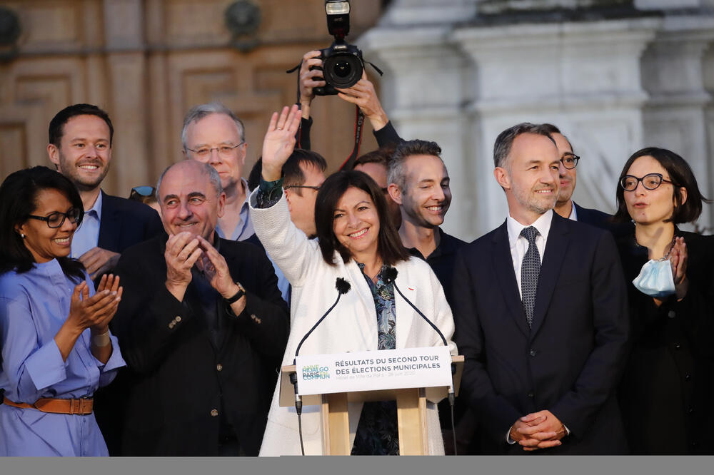 Gradonačelnica An Idalgo imala podršku EELV, Foto: Beta/AP