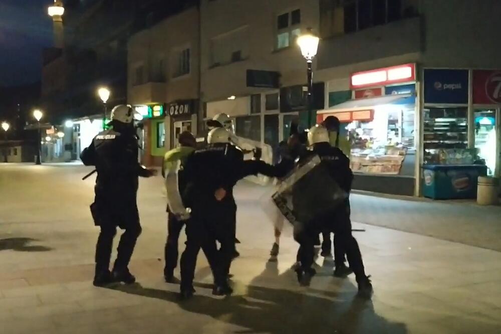 Pljevaljski policajci u "akciji", Foto: Screenshot