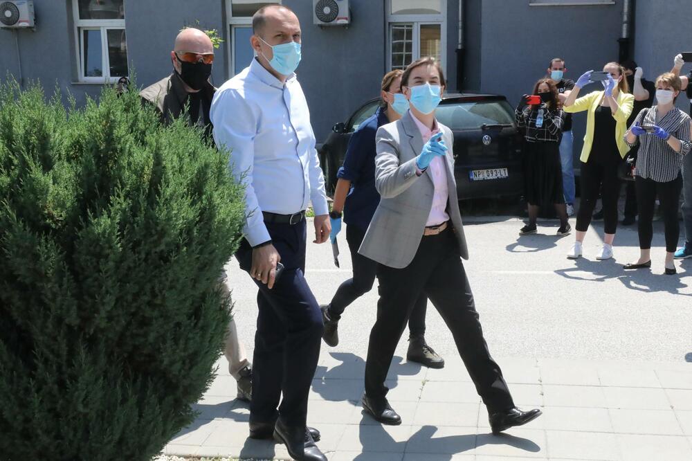 Lončar i Brnabić, Foto: Beta