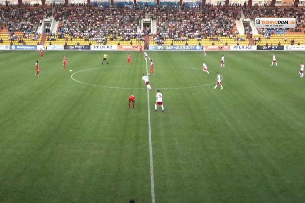 Sa utakmice u Kazahstanu, Foto: Printscreen