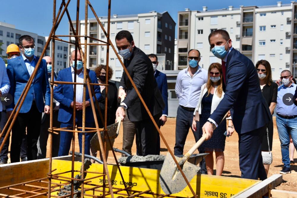 Položen kamen temeljac, Foto: Ministarstvo prosvjete