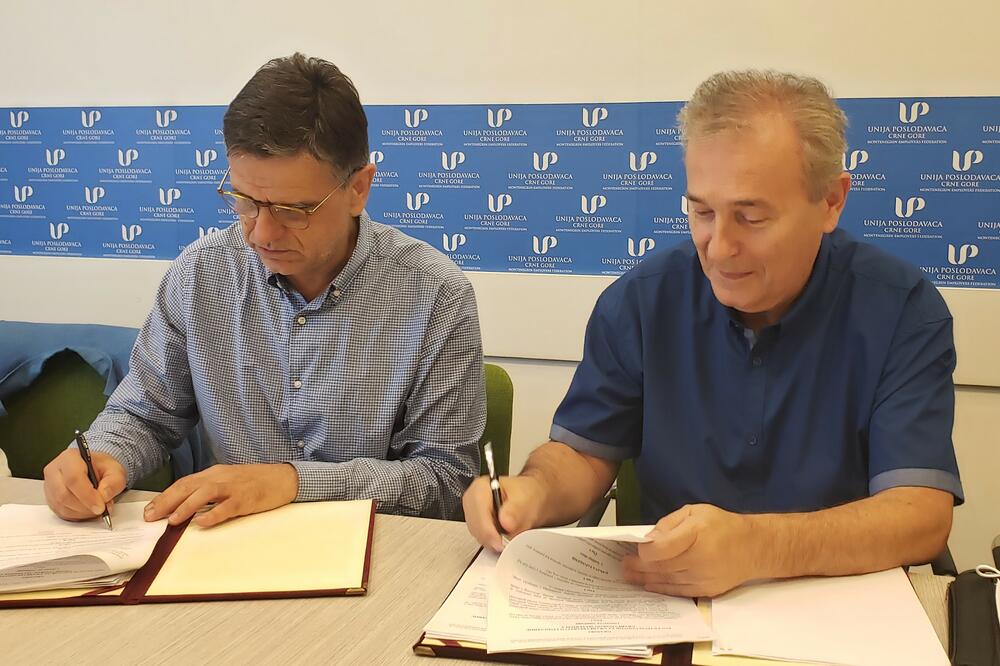 Sa potpisivanja dokumenta, Foto: UPCG