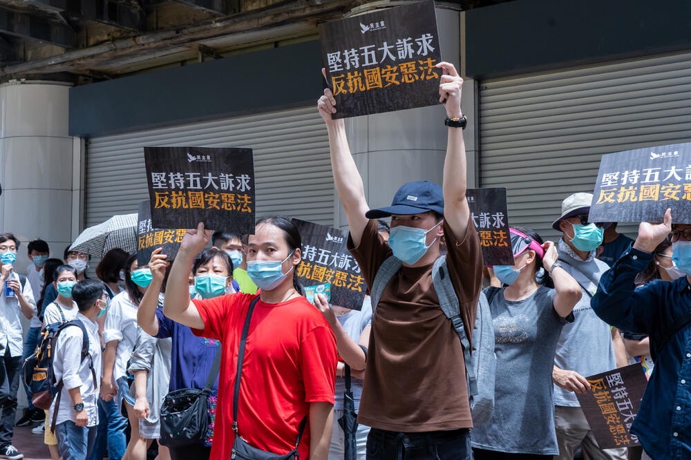 Hong Kong demostracija, Foto: Shoterstoke
